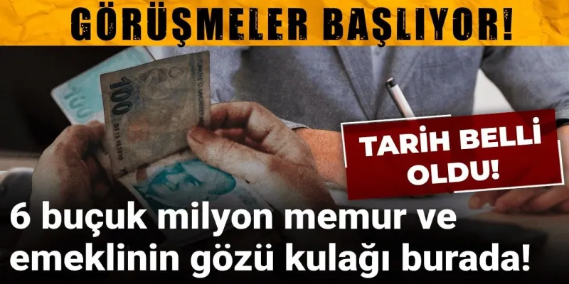 Memur ve Emekli Zammı: Milyonların Beklediği Tarih Açıklandı!