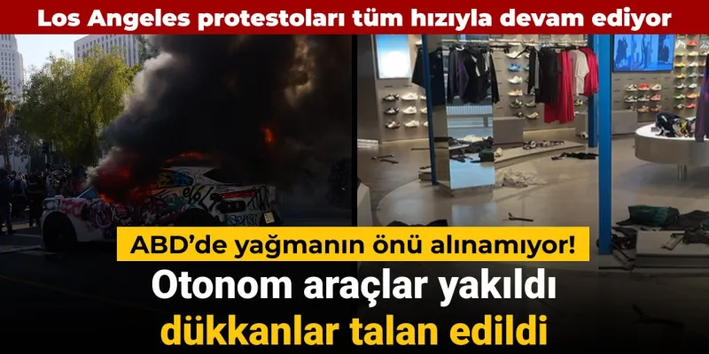 ABD'de Yağma Alarmı! Protestolar Kontrolden Çıktı mı?