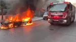 Avcılar'da Şok! Otomobil Alev Topuna Döndü: İşte O Anlar!