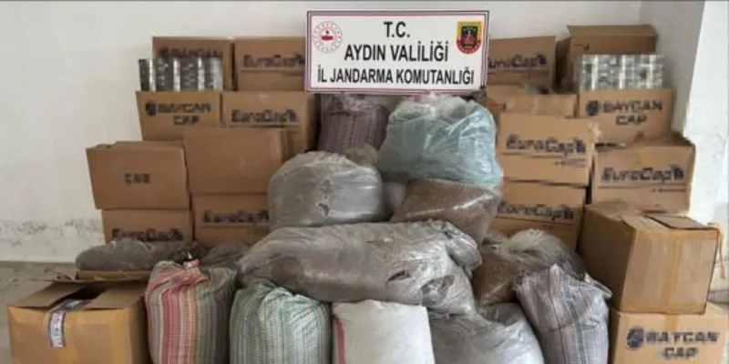 Aydın'da Kaçak Tütün Operasyonu! 3 Şüpheli Yakalandı
