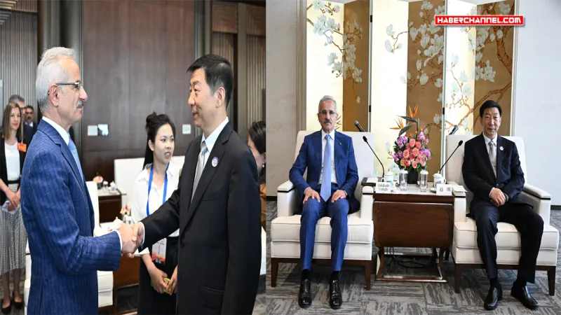 Bakan Abdulkadir Uraloğlu, Şian Valisi Zhao Gang ile bir araya geldi
