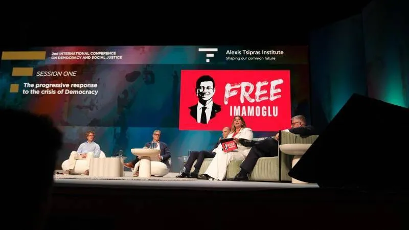 Ekrem İmamoğlu'ndan Bernie Sanders, Aleksis Çipras ve Atina Belediye Başkanı Doukas'a teşekkür: Demokratik ittifak bize umut veriyor