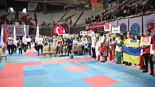 Kick boksta Türkiye Açık WAKO Dünya Kupası Antalya'da gerçekleşti