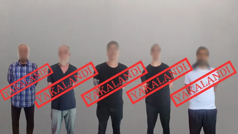 Kırmızı Bülten Alarmı! 5 Kaçak Daha Türkiye'de Yakalandı!