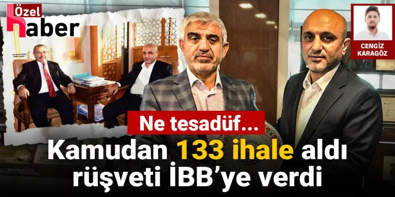 Rüşvet Çarkı: Kamudan İhale Aldı, İBB'ye Rüşvet Verdi! Şok İddia!