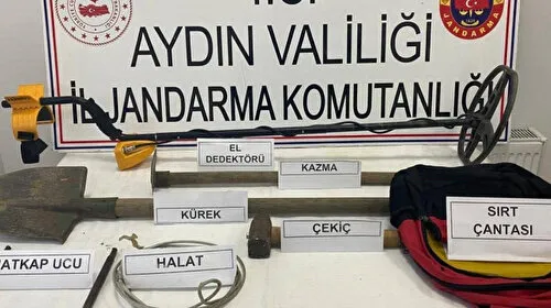 Aydın'da Define Avcılarına Baskın! Sit Alanında Kaçak Kazı Şoku