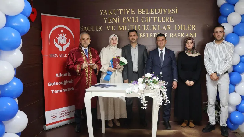 Erzurum'da Evlilik Coşkusu! 60 Çift O Tarihte "Evet" Dedi!