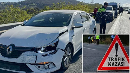 Kuzey Marmara'da Zincirleme Kaza! 8 Araç Birbirine Girdi!