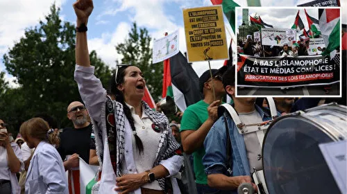 Paris'te Irkçılık ve İslamofobiye Karşı Dev Protesto! Şok Detaylar