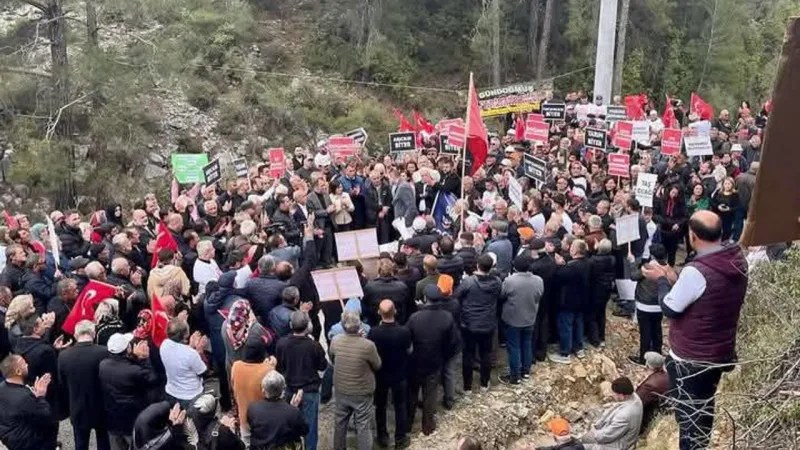 Serinkaya Köyü Taş Ocağına Direniyor! Köylüler Ayakta