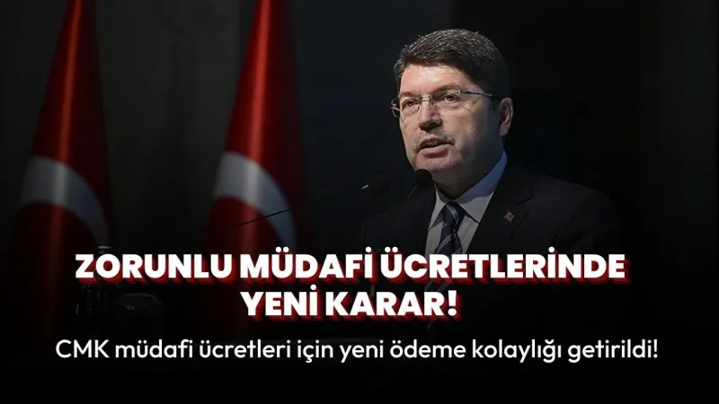 CMK Müdafi Ücretleri Artık Online! Avukatlar Dikkat!