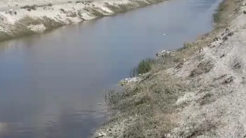 Sulama kanalında akıntıya kapılan Ahmet'i arama çalışmaları devam ediyor